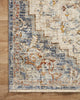 Loloi II Sorrento Ivory/Fiesta 2'7"x8' Runner Rug