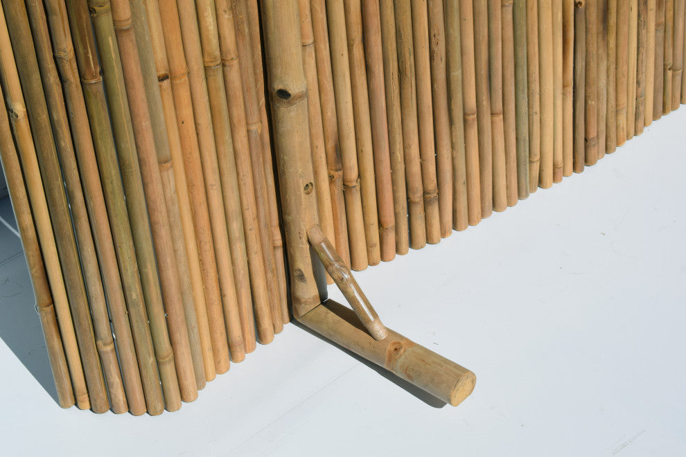 Flexible Bamboo Screen With Stand
