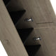 The Cosmo 14" Wall Mounted Modern Bathroom Linen Tower, Eve