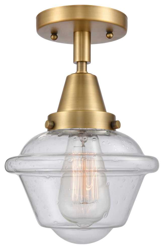 INNOVATIONS LIGHTING 447-1C-BB-G534 Small Oxford Flush Mount