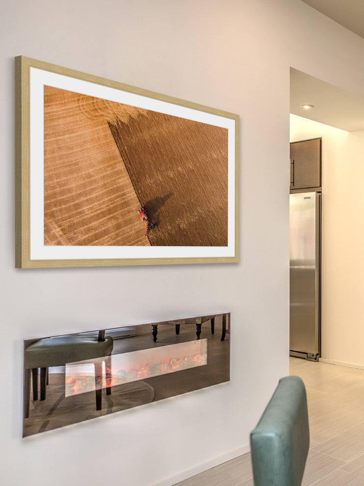 "Ready The Land" Framed Print by Karolis Janulis