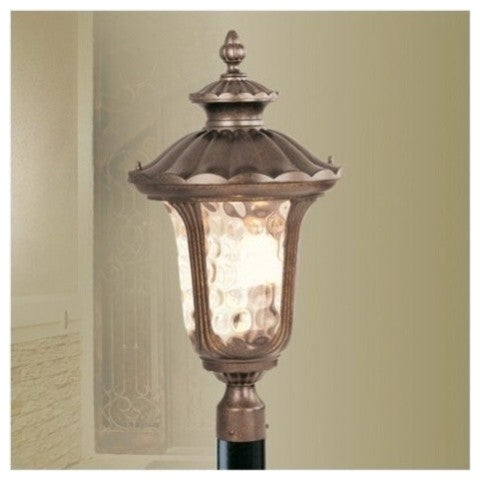 Livex Lighting 3 Light Mg Outdoor Post Lantern - 7664-50