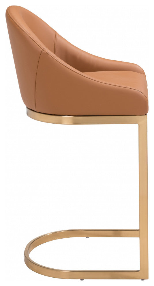Scott Counter Chair Tan