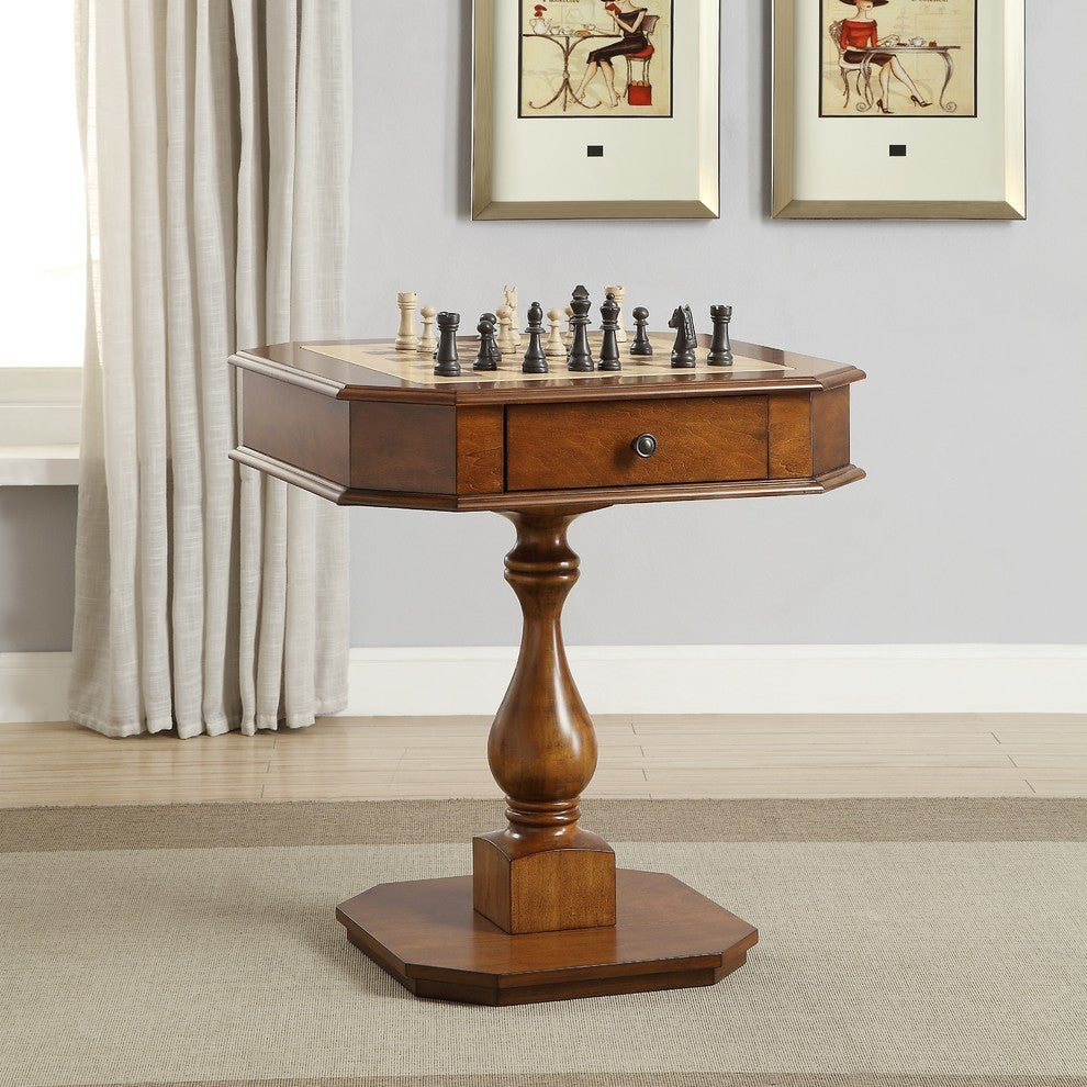 Bishop Game Table, Cherry