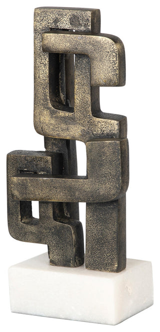 Segovia Sculpture, White, Bz