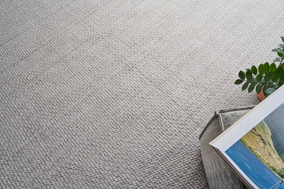 Gamma Indoor/Outdoor Handmade Flatwoven PET yarn Beige Area Rug, 12'x15'