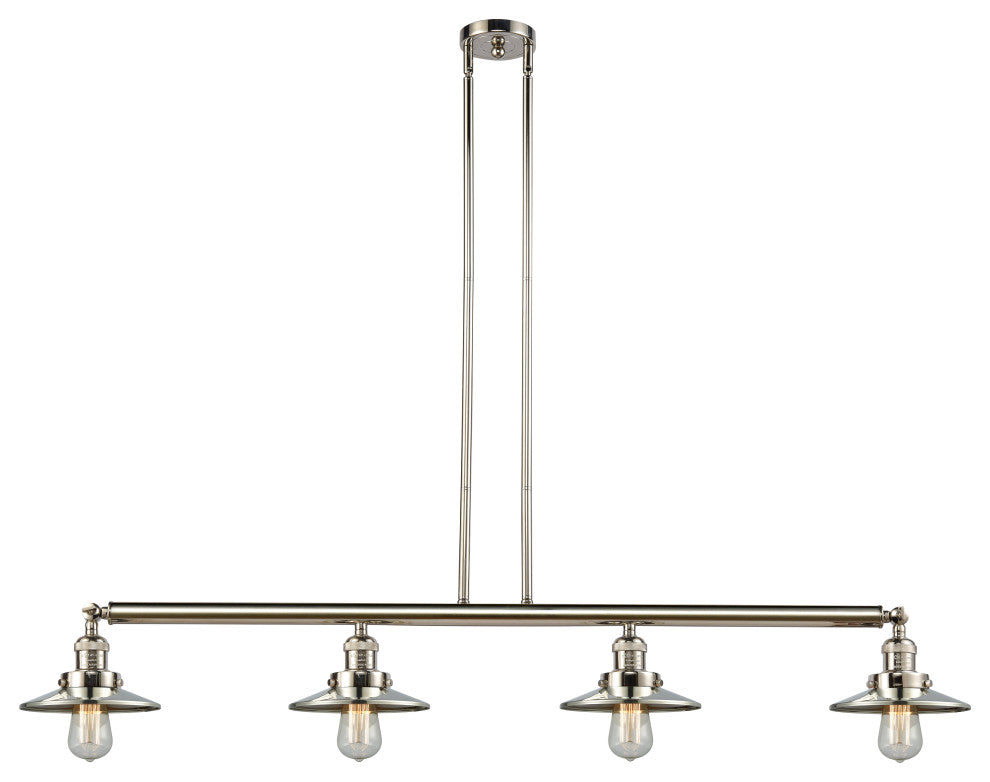 Innovations Lighting 214-Pn-M1-Led 4 Light Dimmable Led Island Light