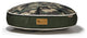 Round Bed Camouflage, Green, Large