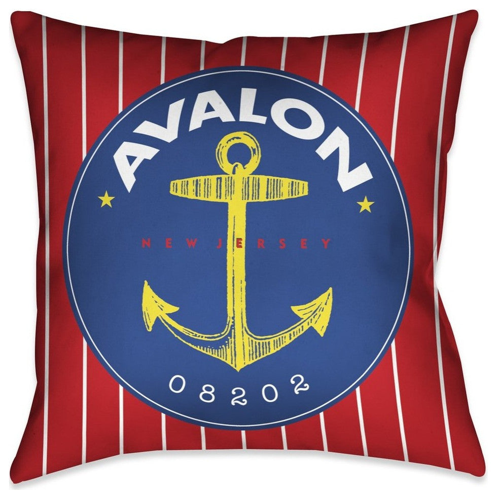Laural Home Avalon I 18" X 18" Indoor Decorative Pillow