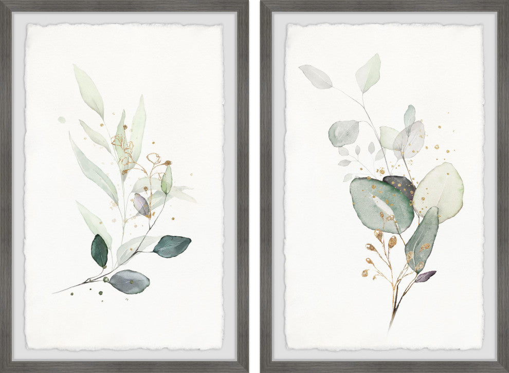 My Plants Diptych, 2-Piece Set, 8x12 Panels