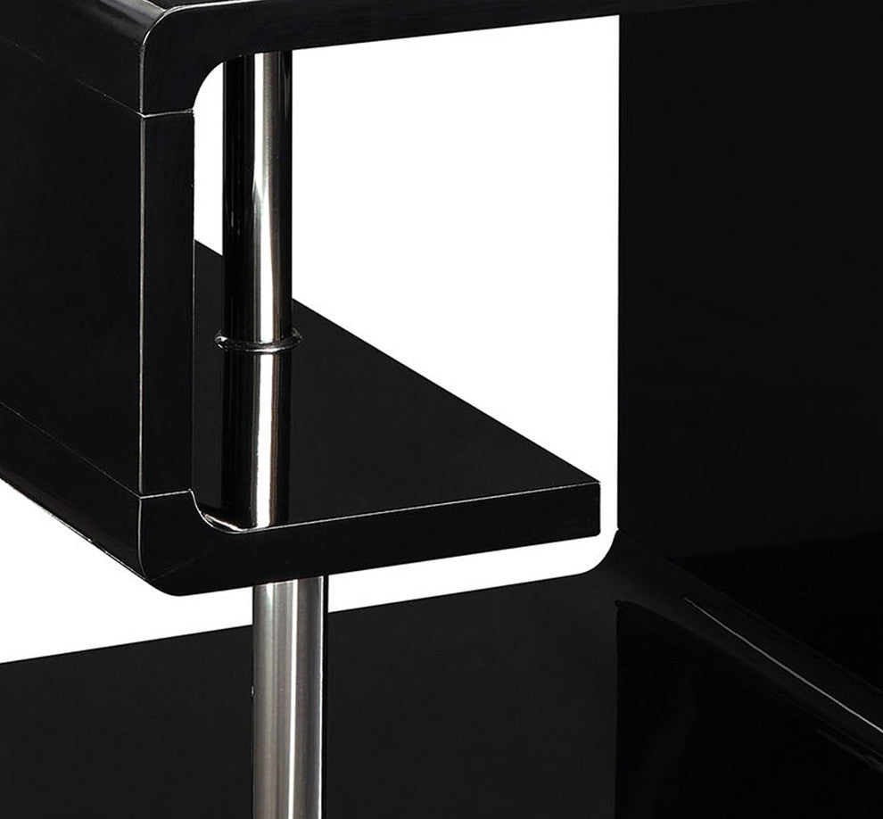 Ninove Contemporary Style End Table, Black