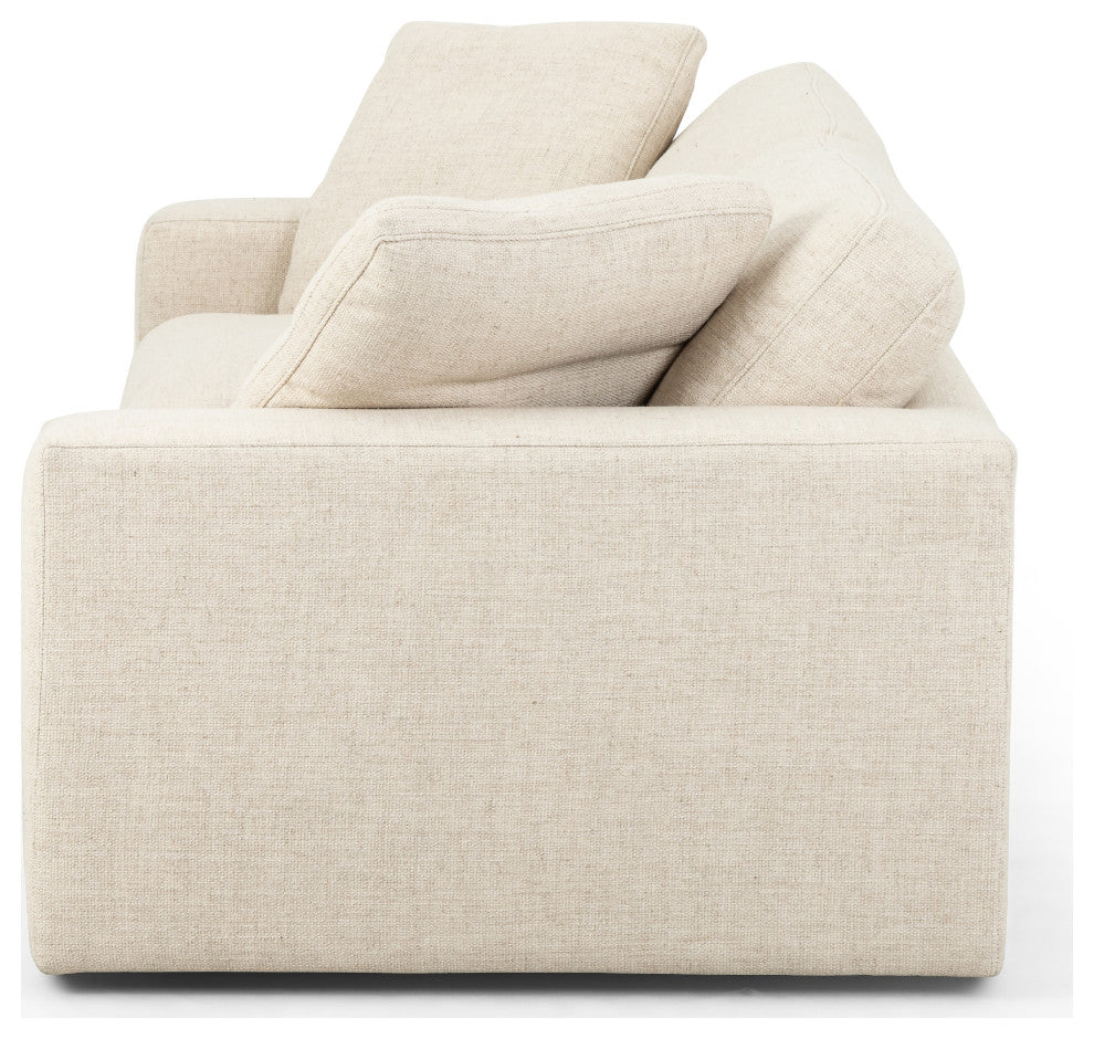 Plume Sofa, 96", Thames Cream