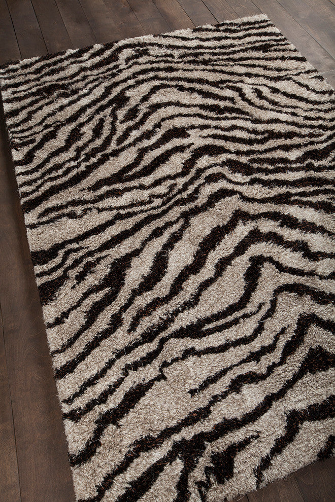 Amazon Contemporary Area Rug, 5'x7'6" Rectangle