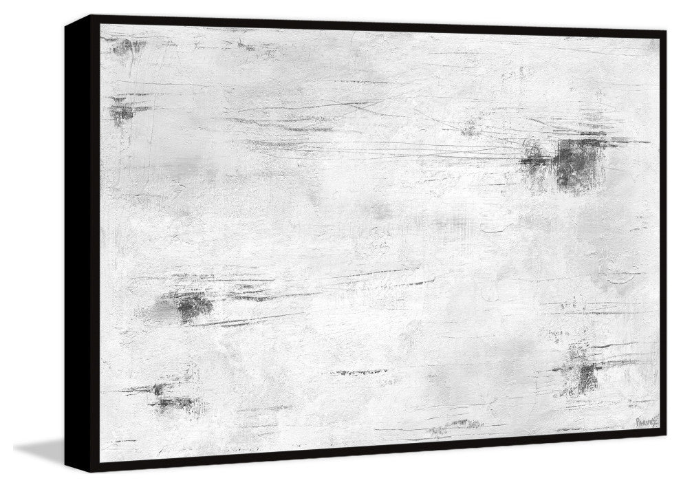 "Utter Brilliance" Floater Framed Painting Print on Canvas, 24x16
