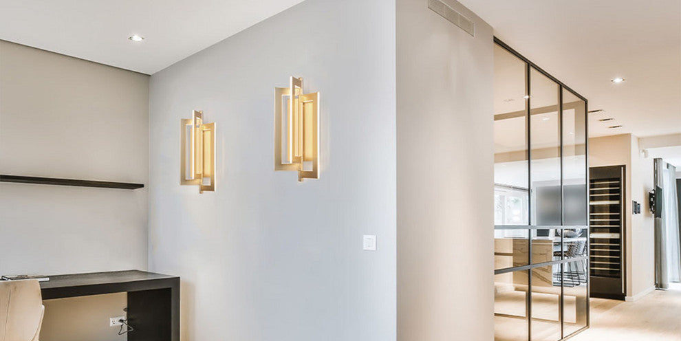 Livra 1-Light Sconce, Gold