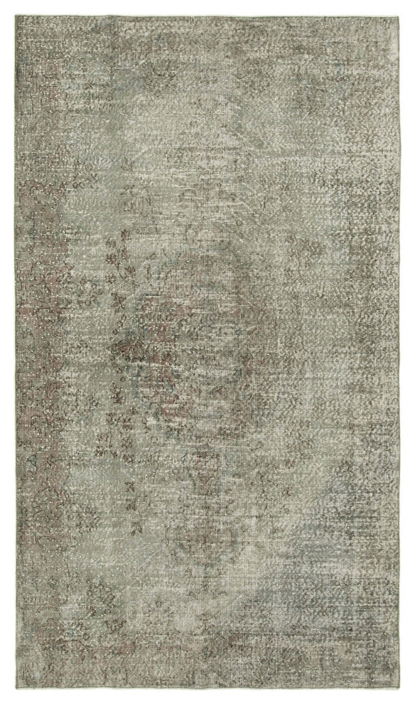 Rug N Carpet - Handmade Turkish 5' 4" x 9' 4" Colorful Overdyed Area Rug