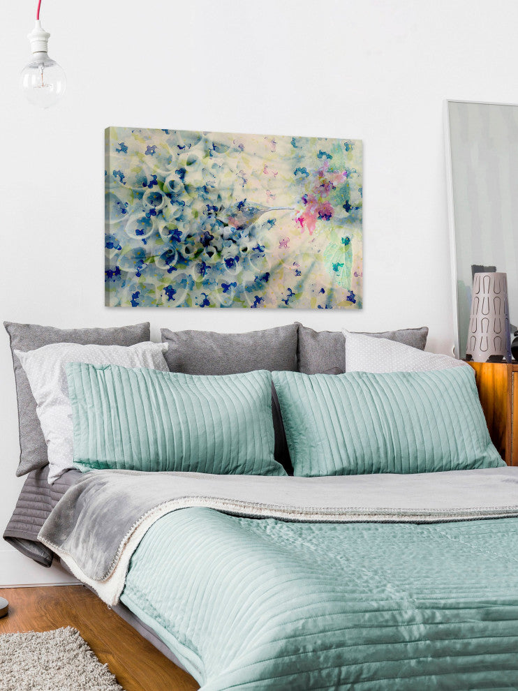 "Humming" Fine Art Canvas Print, 24"x16"