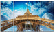 "Beautiful View of Paris Eiffel Tower in Paris" Cityscape Art, 48"x28", 4-Panels