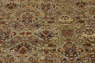 Unique Loom Light Green Colonial Voyage 6'x6' Round Rug