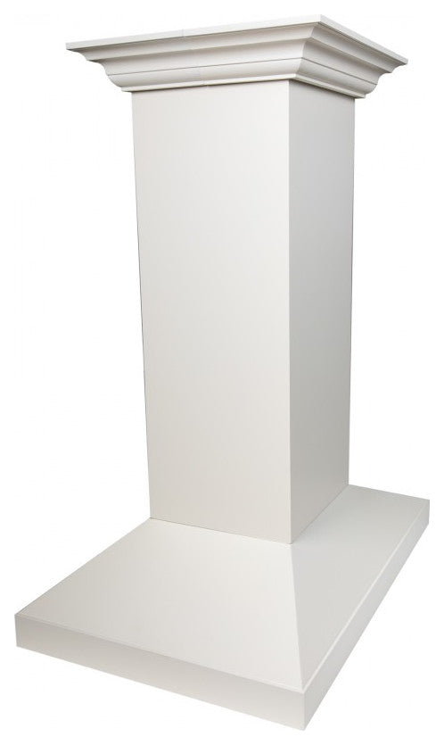 ZLINE 36" Convertible Vent Wooden Island Mount Range Hood