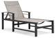Stanford Sling Adjustable Chaise, Gray Rush