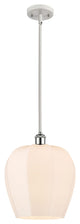 Innovations 516-1S-WPC-G461-12-LED 1 Light Pendant, White, Polished Chrome