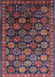 Ahgly Company Indoor Rectangle Mid-Century Modern Area Rugs, 7' x 10'