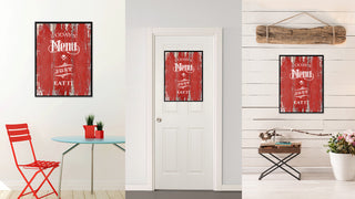 Today's Menu  Inspirational, Canvas, Picture Frame, 22"X29"