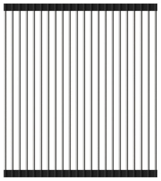 Stainless Steel Roll Up Sink Grid, 15"x18"