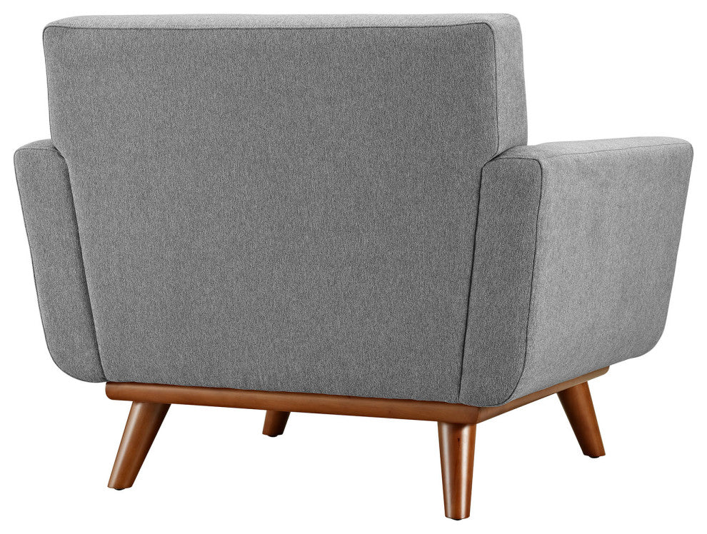 Engage 2 Piece Armchair and Ottoman - Expectation Gray