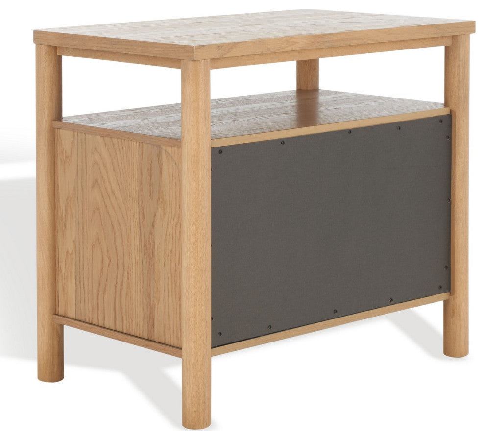 Safavieh Couture Jaylessa Wood Nightstand, Natural