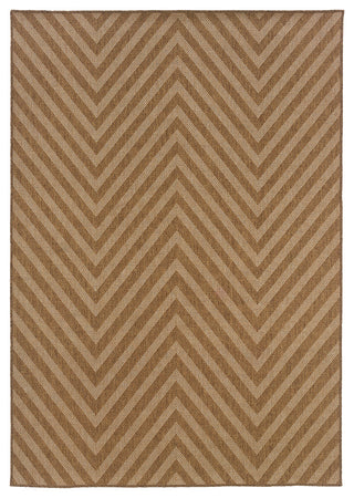 Karavia 1330X Tan/Light Tan 3'7" x 5'6" Rug