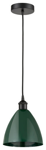 Innovations 616-1P-BK-MBD-75-GR 1-Light Mini Pendant, Matte Black