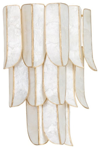 Corbett Lighting 365-03 Cartagena 18" Tall Wall Sconce - Vintage Gold Leaf