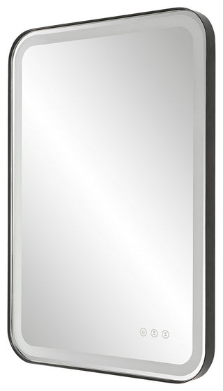 Uttermost UT-9861 Mirror from the Crofton collection, Satin Black
