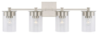 Capital Lighting 146841-532 Mason 4 Light 30"W Bathroom Vanity - Matte Black