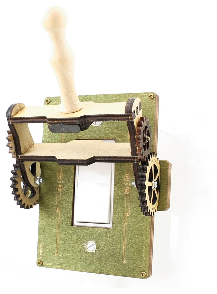 Steampunk Rocker Throw Switch