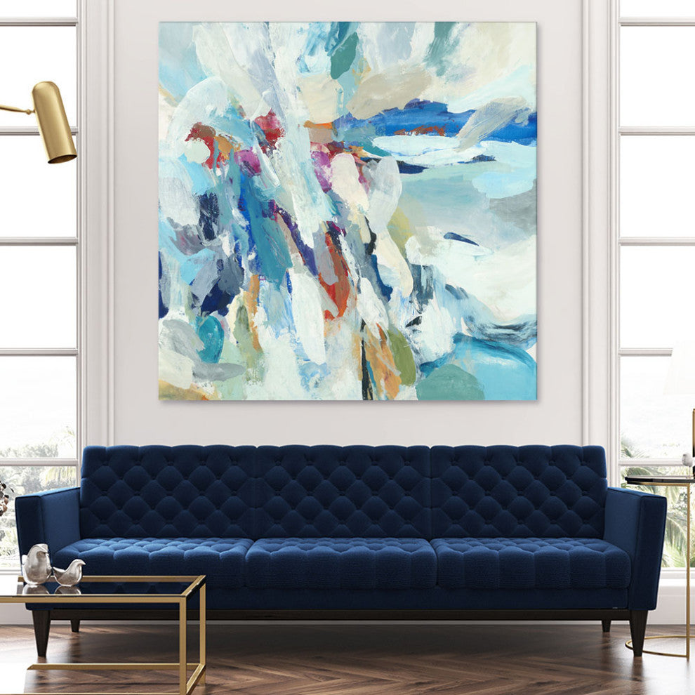 Joyous Expansion - 54 x 54 by Randy Hibberd