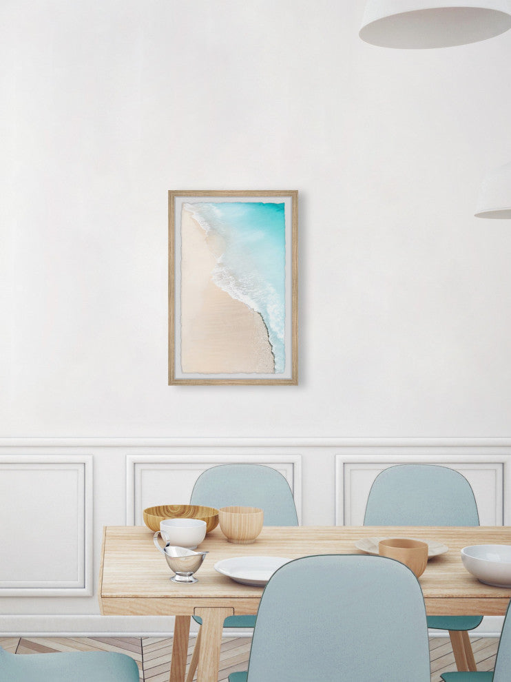 "Off in Paradise" Framed Painting Print, 24x36