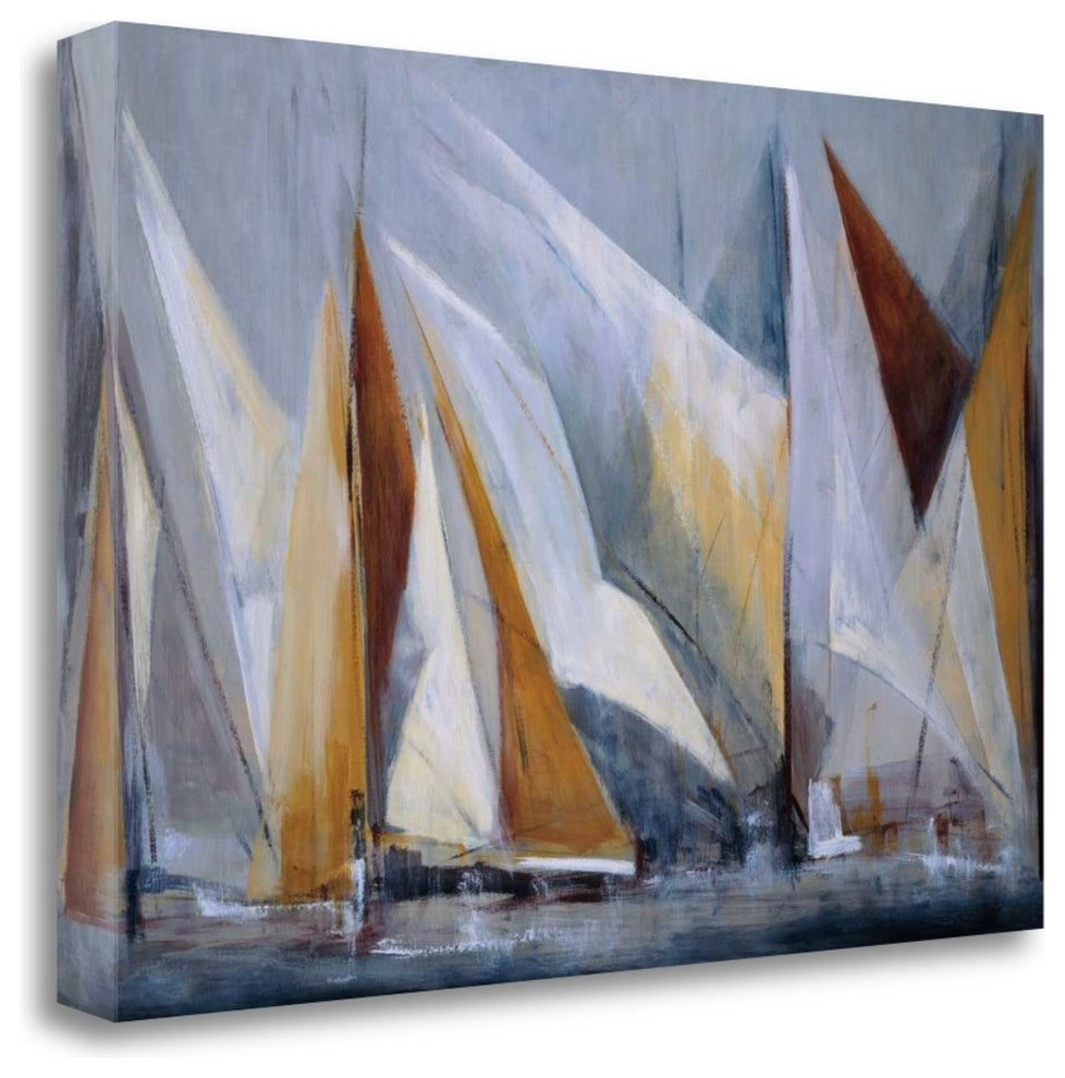 "Ocean Regatta" By Maria Antonia Torres, Giclee Print on Gallery Wrap Canvas