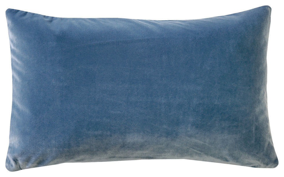 Castello Velvet Throw Pillows, Complete Pillow with Insert (18 Colors, 3 Sizes)