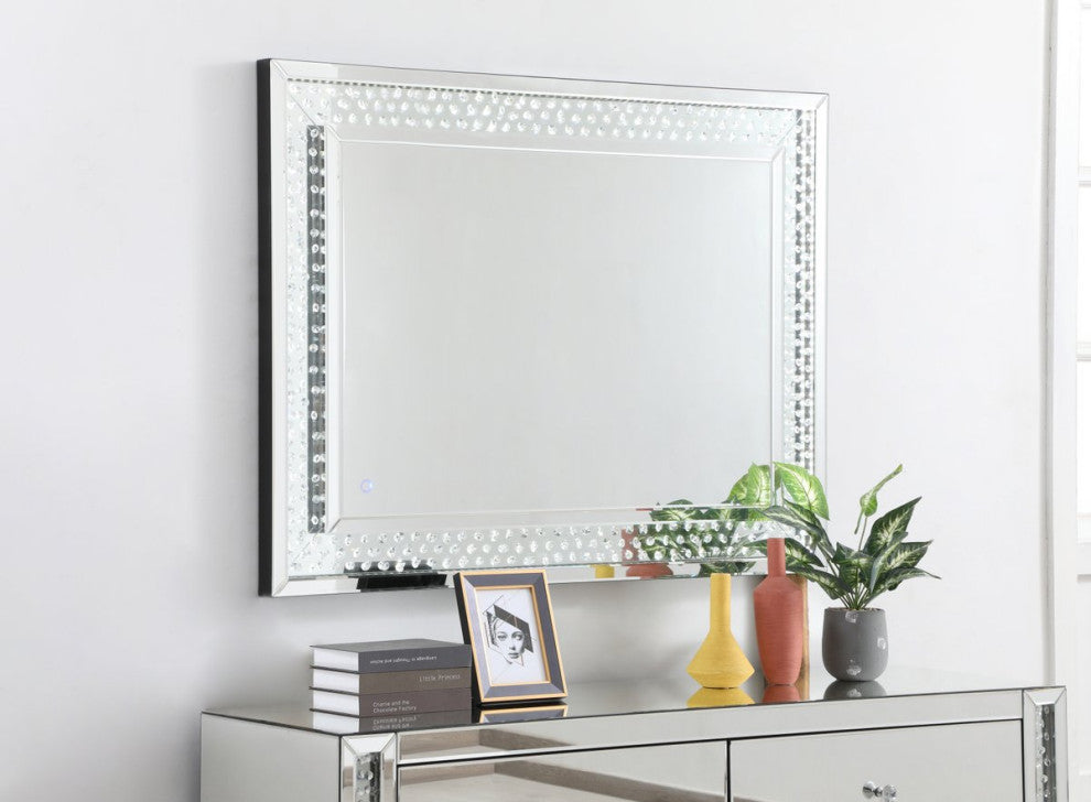 Rudy 36"x48" LED Crystal Mirror