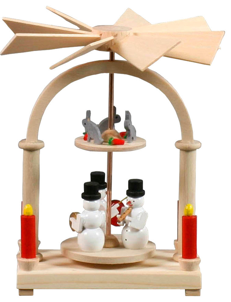 Dregeno Mini Pyramid- Snowman Musicians