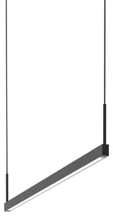 Sonneman 2818-3-J20 Thin-Line 36"W Linear Pendant - Satin Black