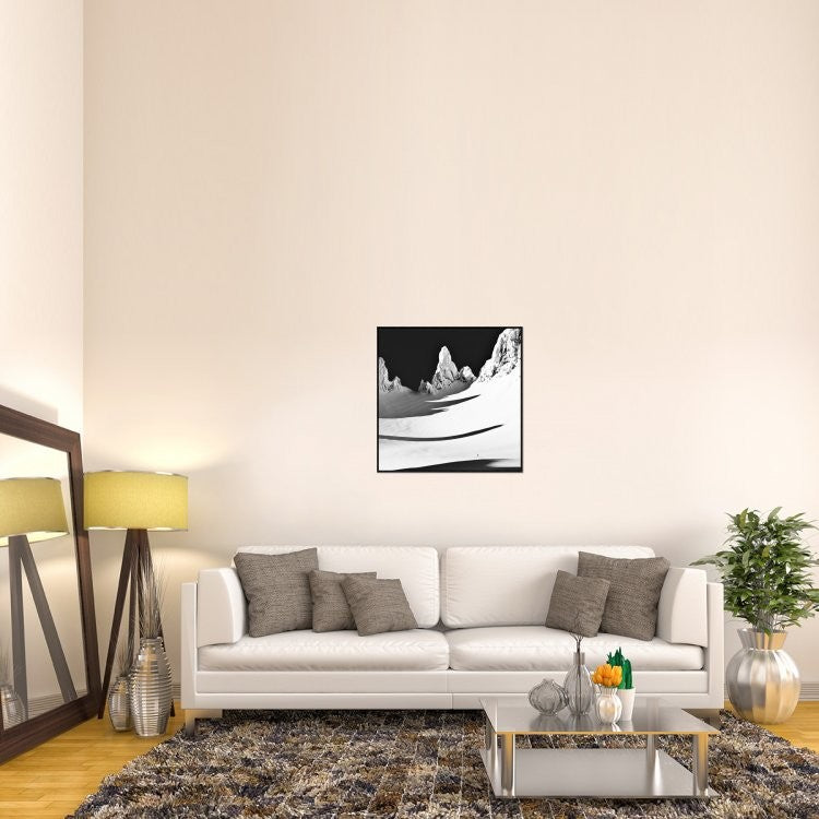 "Small And Big" Framed Canvas Giclee by Asmund Keilen, 31x31"