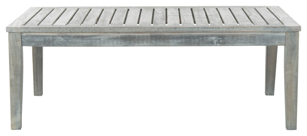Safavieh Montclair 4-Piece Indoor-Outdoor Living Set, Ash Grey