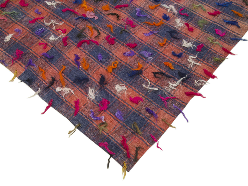 Rug N Carpet - Handwoven Turkish 5' 11'' x 10' 6'' Rustic Kilim Rug