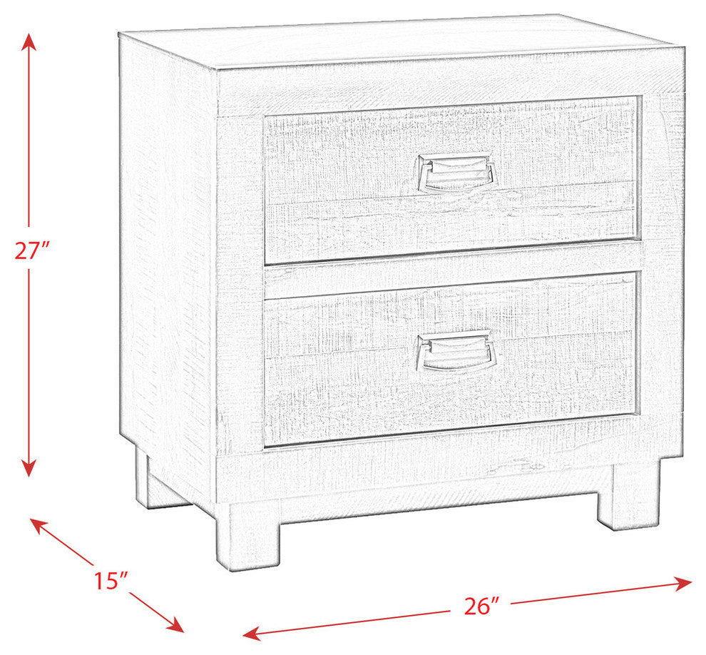 Picket House Furnishings Harrison 2-Drawer Nightstand