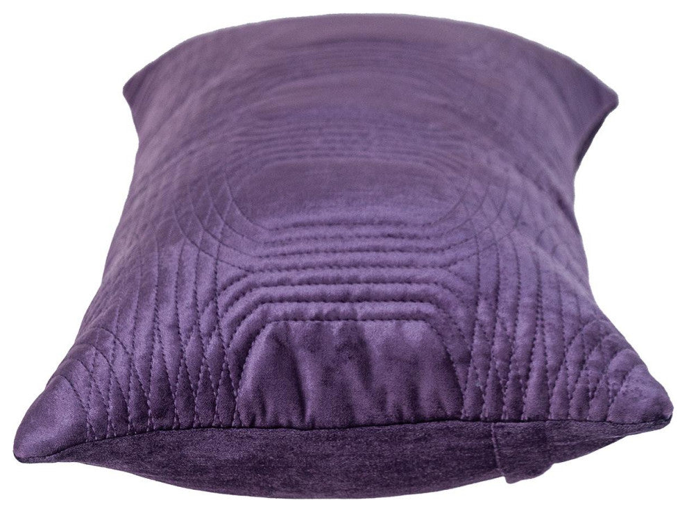 Parkland Collection Iphis Purple Throw Pillow, Rectangle