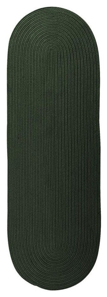Boca Raton - Dark Green 11'x14'